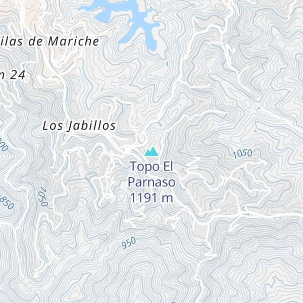 Map of Topo El Parnaso