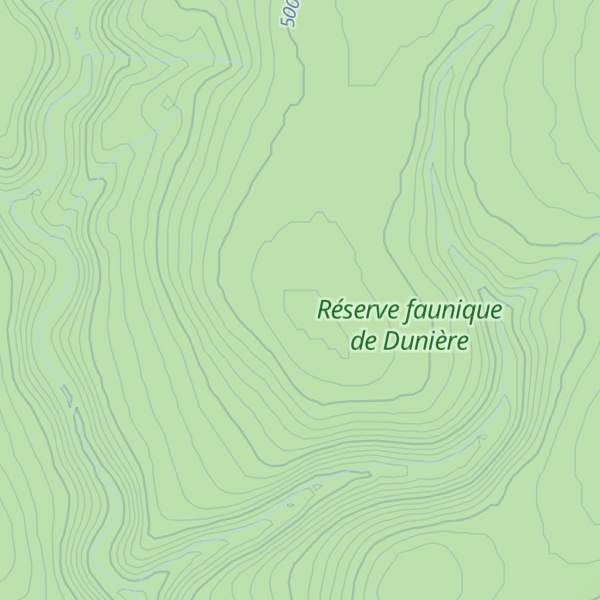 Map of Mont des Catalans