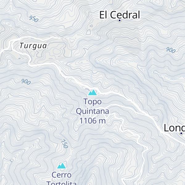 Map of Topo Quintana
