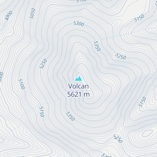 Map of Volcan