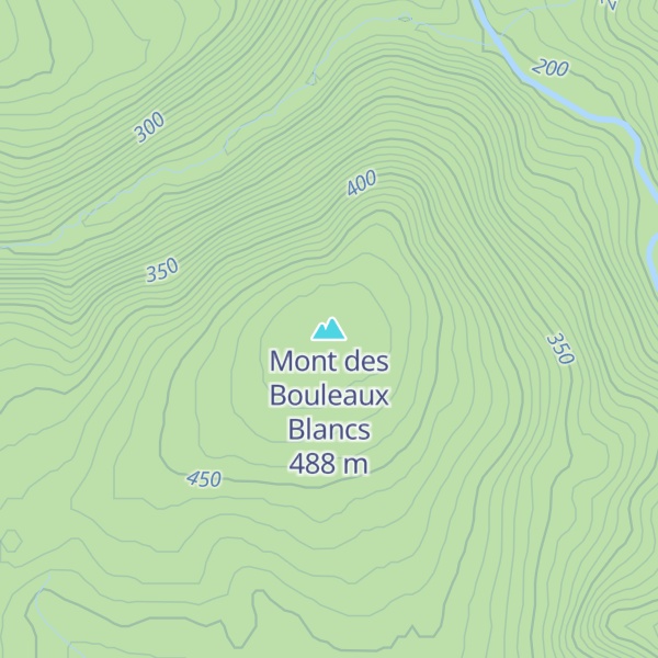 Map of Mont des Bouleaux Blancs