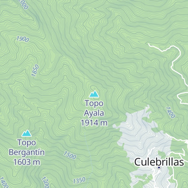 Map of Topo Ayala