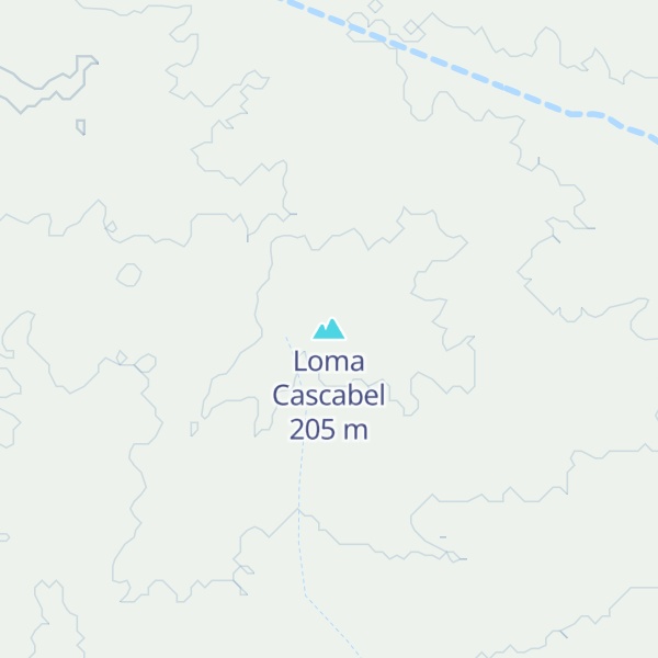 Map of Loma Cascabel