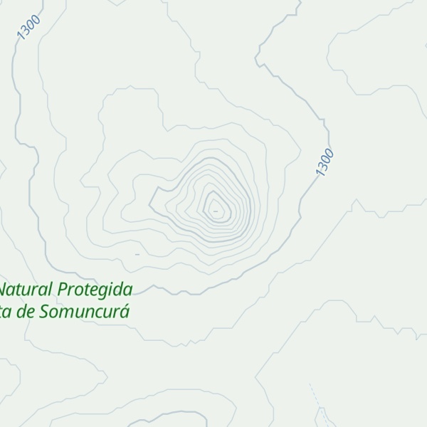 Map of Cerro El Puntudo