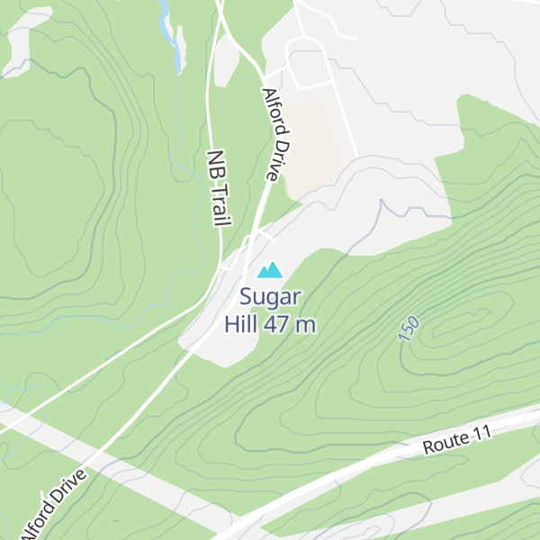 Map of Sugar Hill