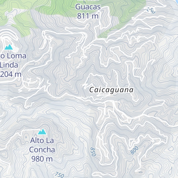 Map of Topo Tiama