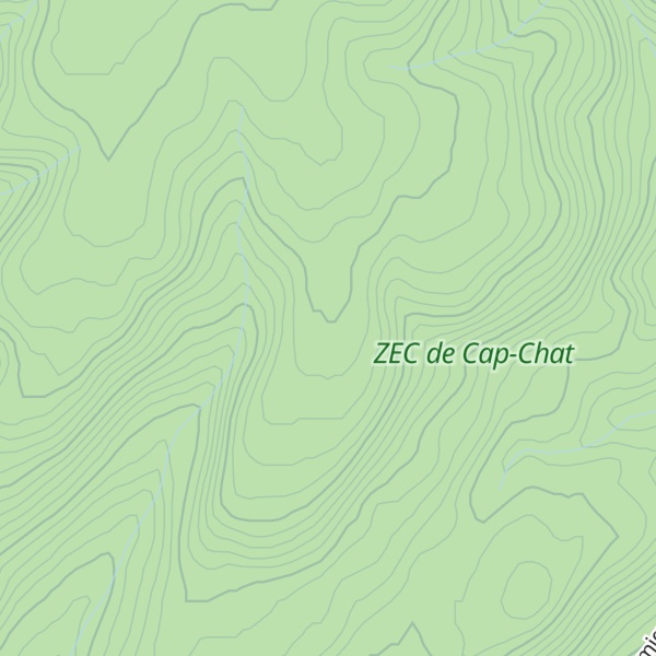 Map of Montagne de la Queue des Loutres