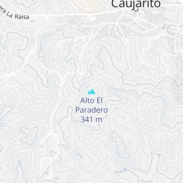 Map of Alto El Paradero