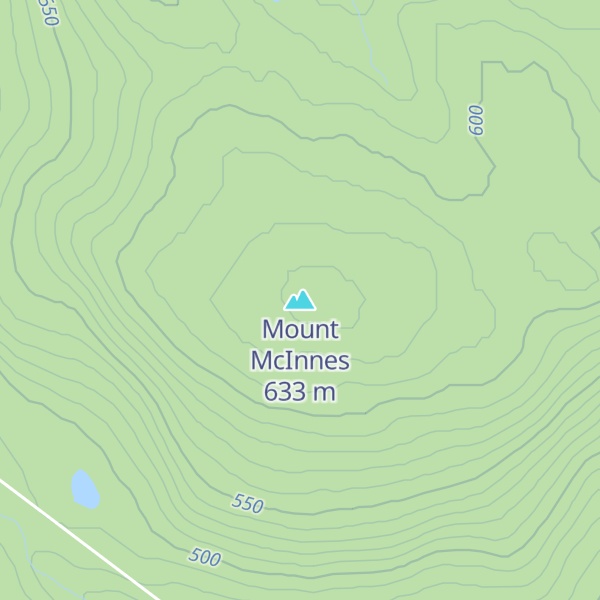 Map of Mount McInnes