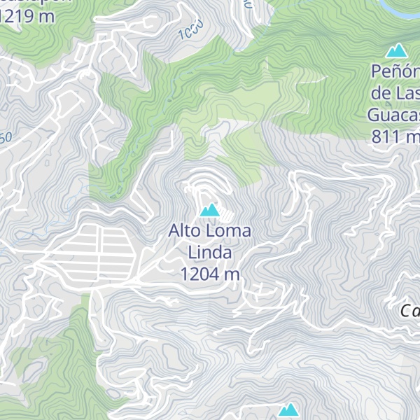 Map of Alto Loma Linda