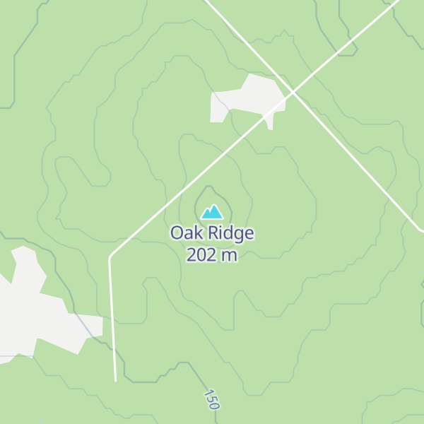 Map of Oak Ridge