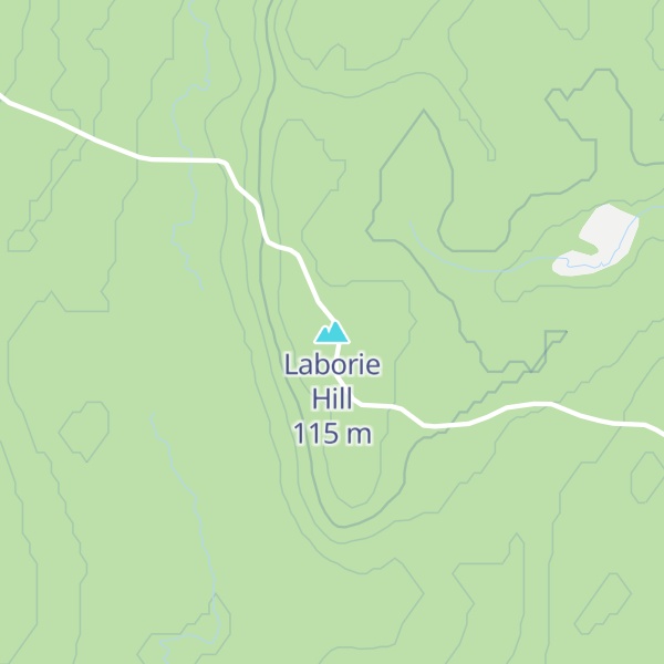 Map of Laborie Hill