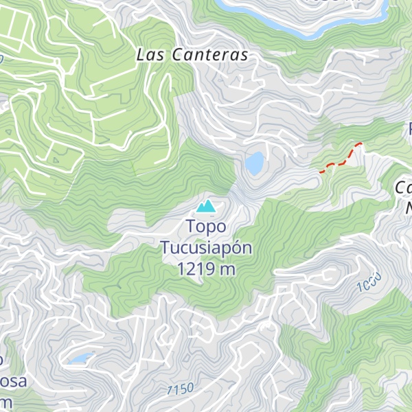 Map of Topo Tucusiapón