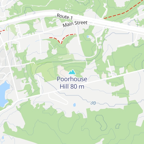 Map of Poorhouse Hill