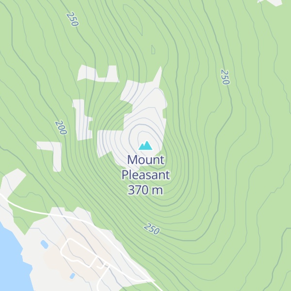 Map of Mount Pleasant