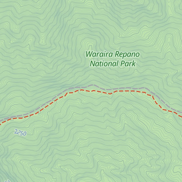 Map of Topo Tócome