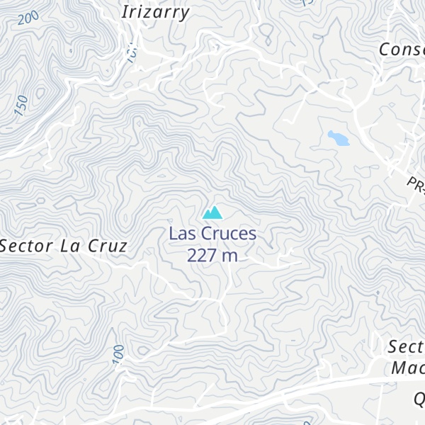 Map of Las Cruces