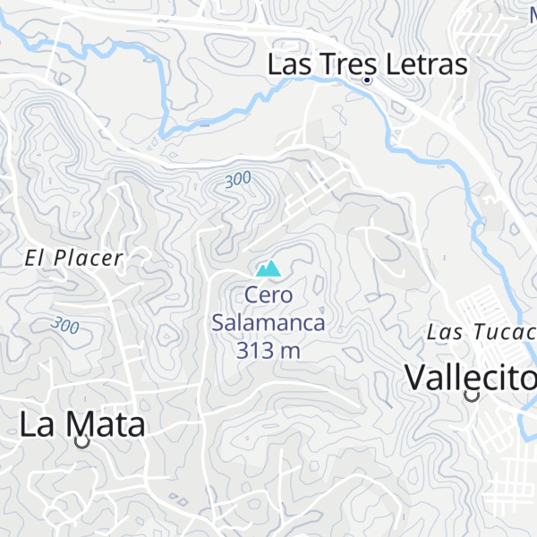 Map of Cero Salamanca