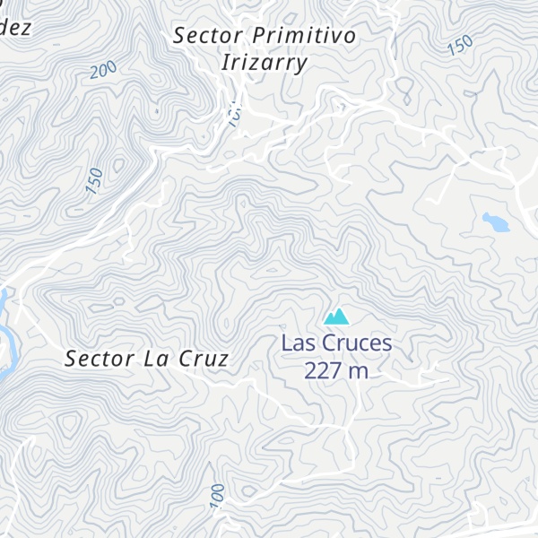 Map of Cerro Limones