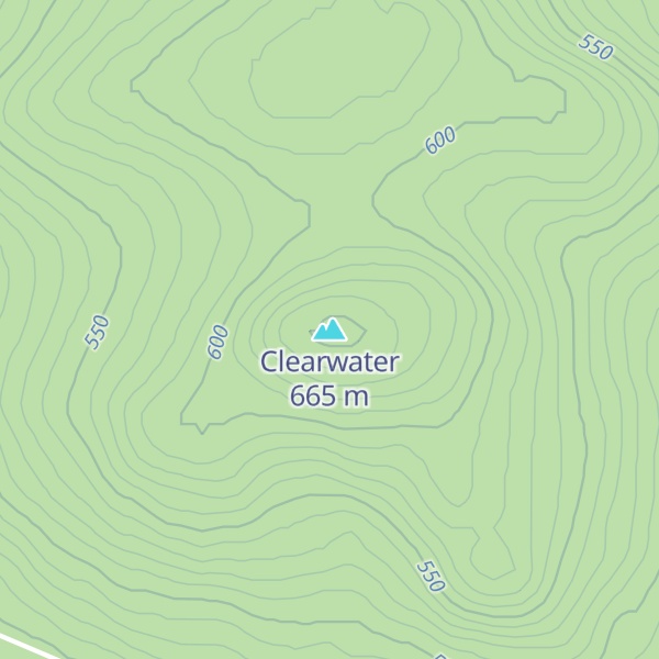 Map of Clearwater