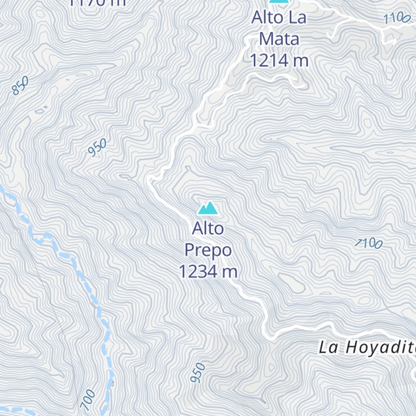 Map of Alto Prepo