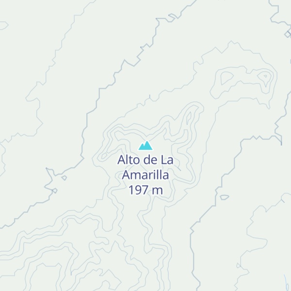 Map of Alto de La Amarilla