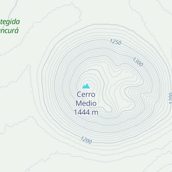 Map of Cerro Medio