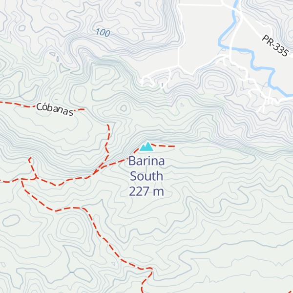 Map of Barina South