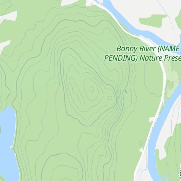 Map of McQuirks Mountain