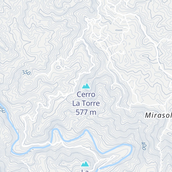 Map of Cerro La Torre