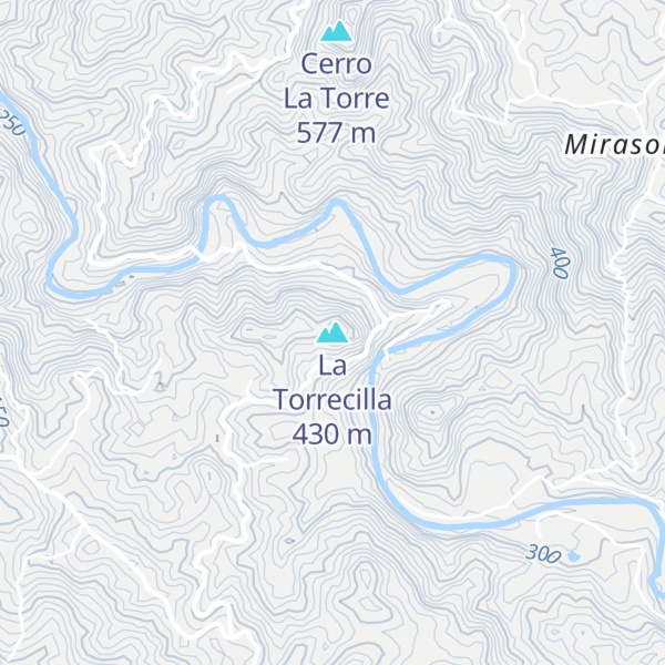 Map of La Torrecilla