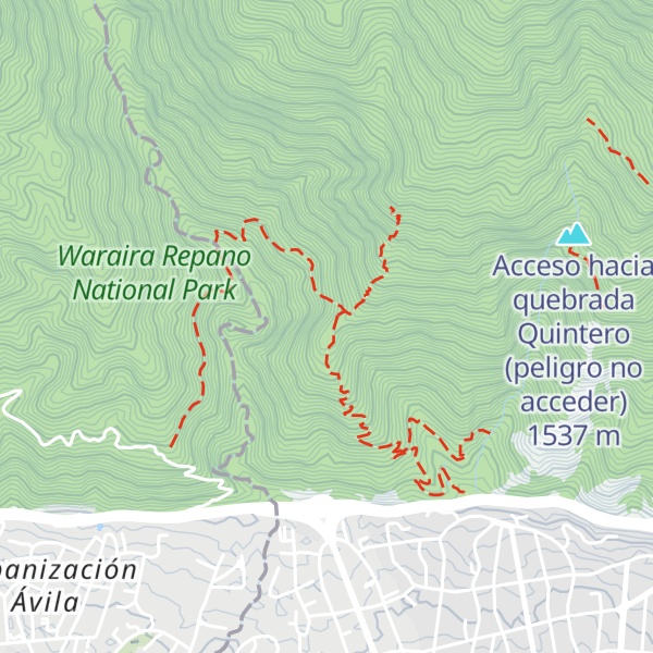 Map of Loma Serrano