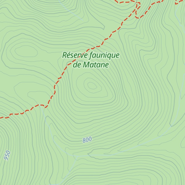 Map of Mont des Disparus