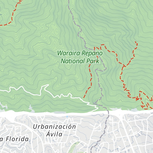 Map of Refugio Loma de Matamoros