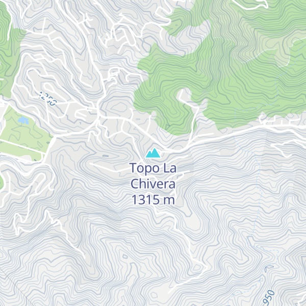 Map of Topo La Chivera
