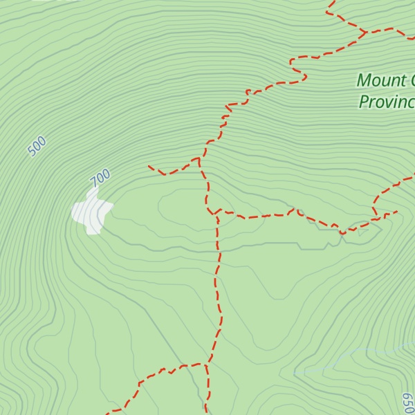 Map of Sagamook Mountain