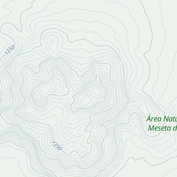 Map of Cerro Mimbre