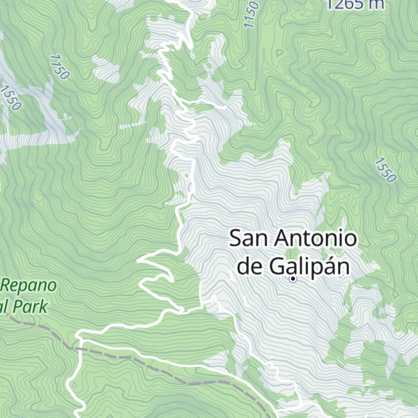 Map of Cabaña La Plazita de Galipán