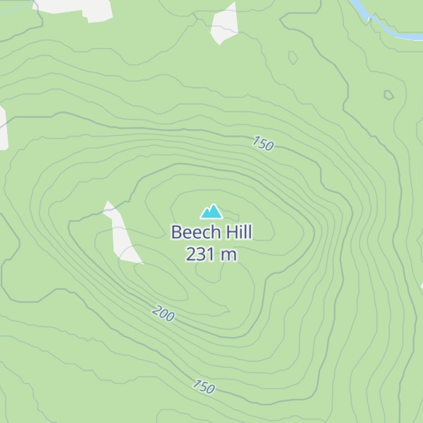 Map of Beech Hill