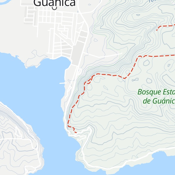 Map of Cerro Caprón