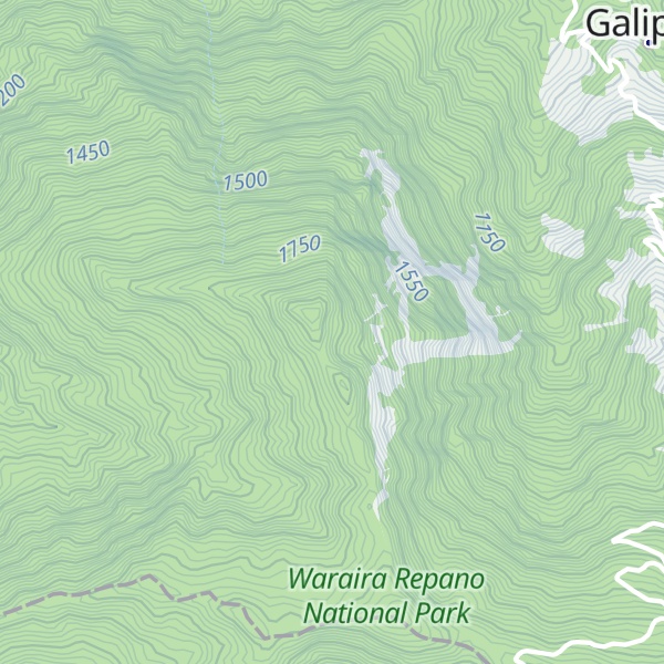 Map of Picacho de Galipán