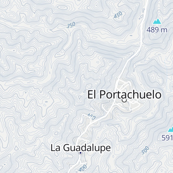 Map of Cerro Bucaral