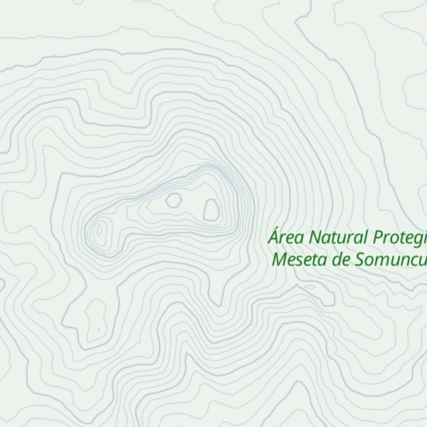 Map of Cerro Corona