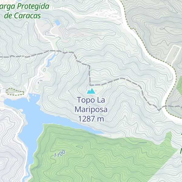 Map of Topo La Mariposa