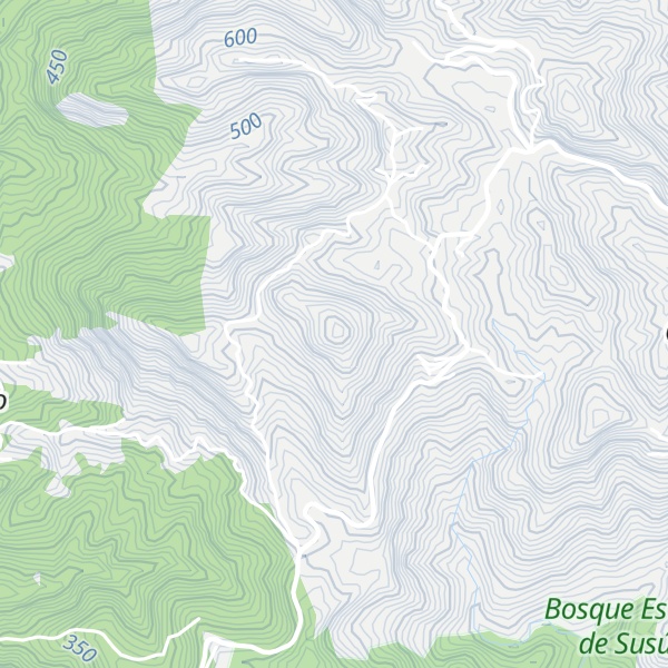 Map of Pico Fraile