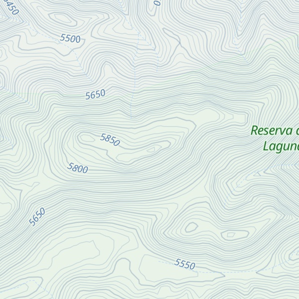Map of Cerro Galán