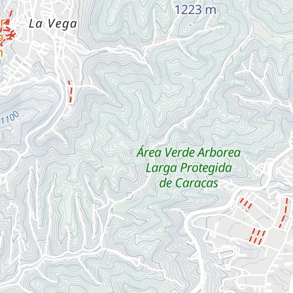 Map of Topo Las Torres