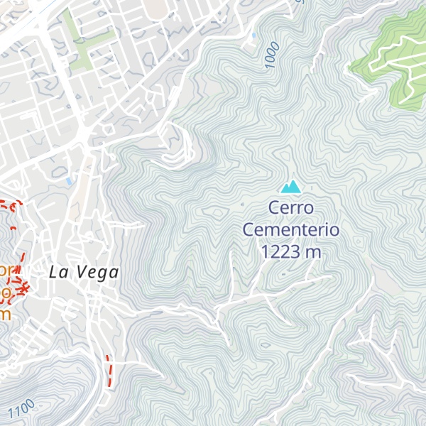 Map of Topo El Carmen