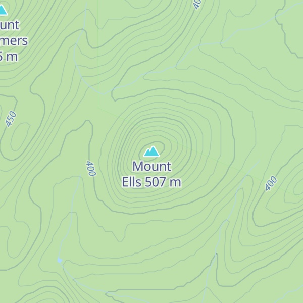 Map of Mount Ells