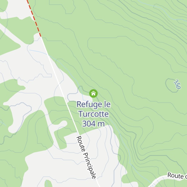 Map of Refuge le Turcotte
